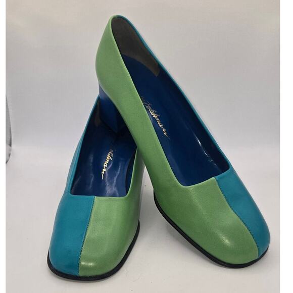 Vintage Beverly Feldman Ladies Pumps Size 39.5 - US 9 - Picture 1 of 11